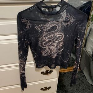 Urban outfitters mesh top